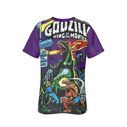 GODZILLA 20 ALL OVER PRINT SHIRT AND TANK - WITH FANTASTIC 4