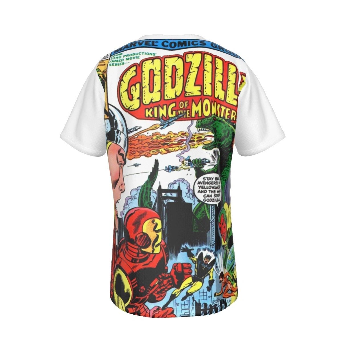 GODZILLA 23 ALL OVER PRINT SHIRT AND TANK - WITH AVENGERS
