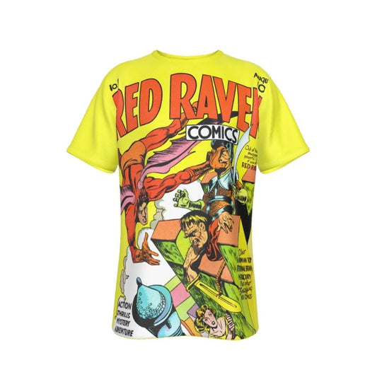 RED RAVEN COMICS 1 ALL OVER PRINT SHIRT AND TANK