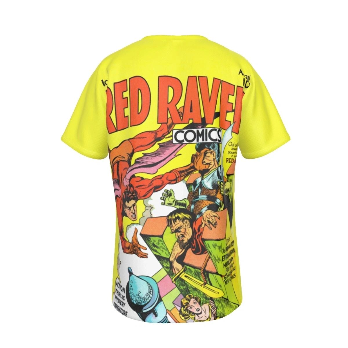 RED RAVEN COMICS 1 ALL OVER PRINT SHIRT AND TANK