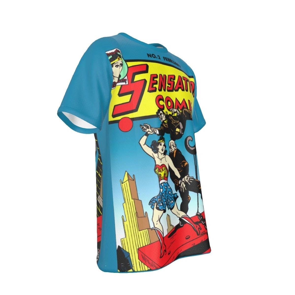 SENSANTION COMICS 2 ALL OVER PRINT SHIRT AND TANK