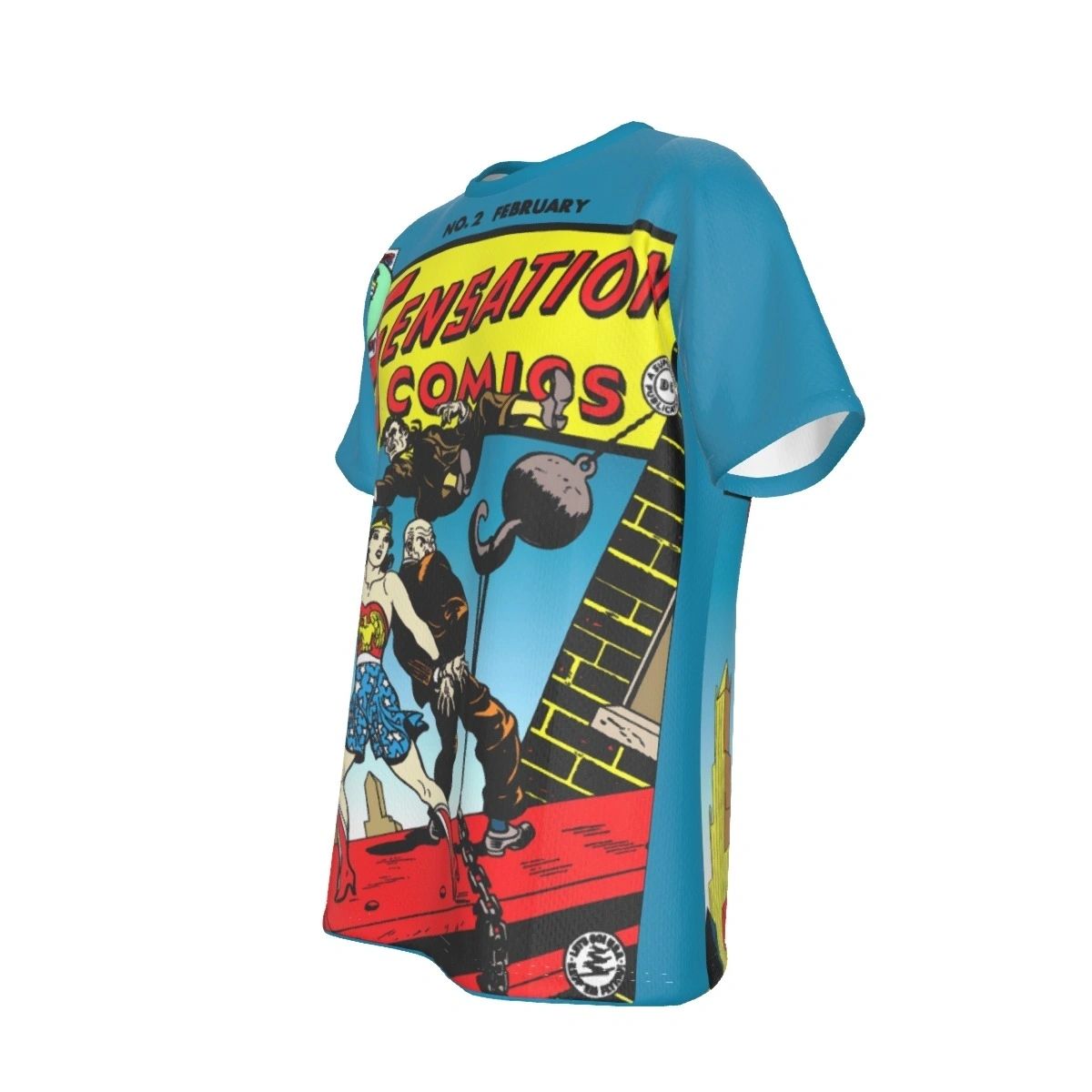 SENSANTION COMICS 2 ALL OVER PRINT SHIRT AND TANK