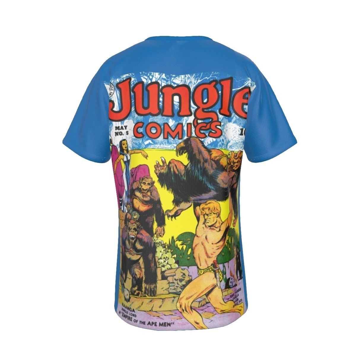 JUNGLE COMICS 5 ALL OVER PRINT SHIRT AND TANK