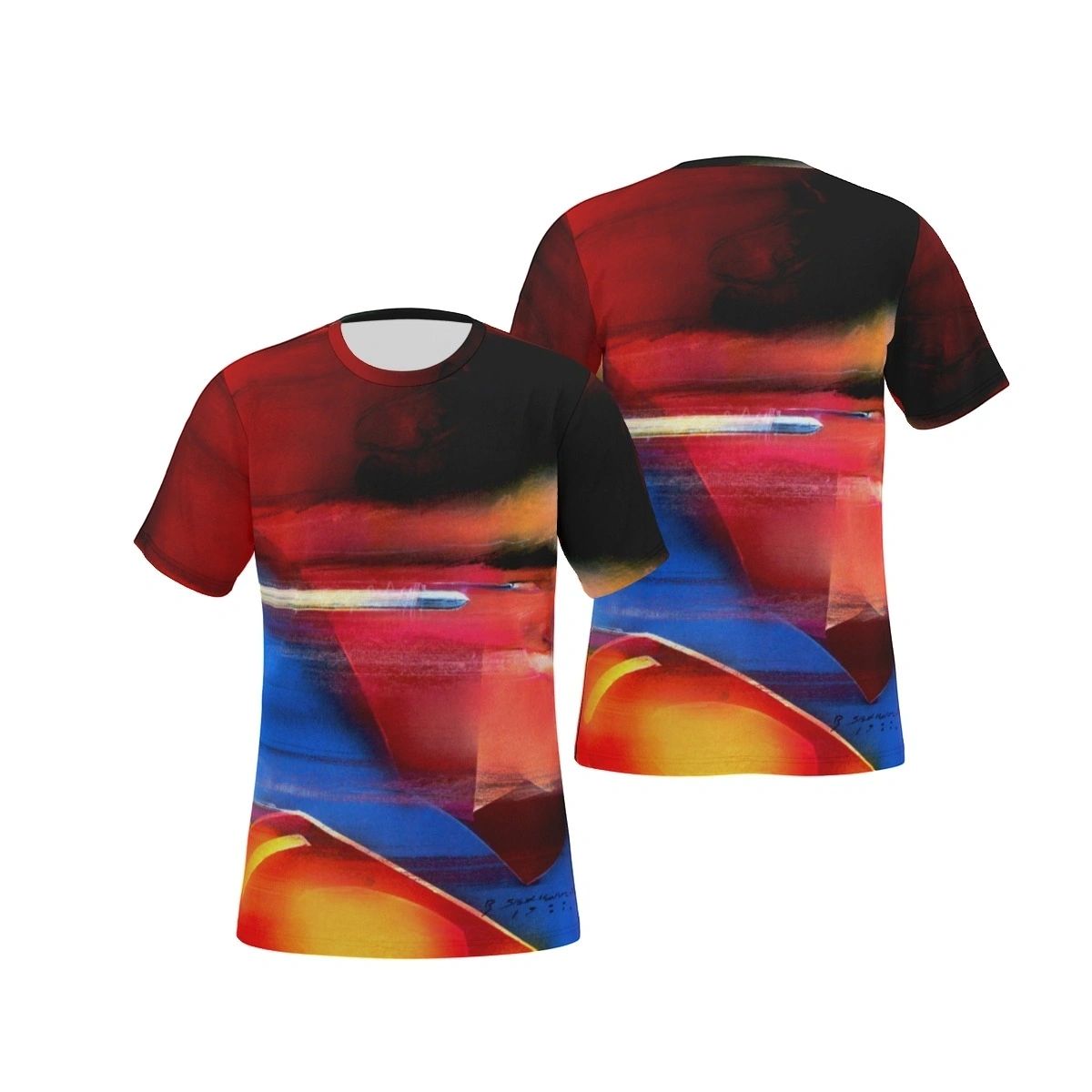 SUPERMAN FASTER THAN A SPEEDING BULLET ALL OVER PRINT SHIRT AND TANK
