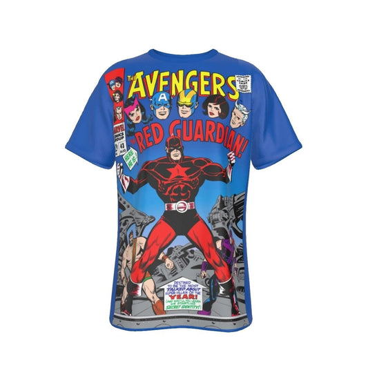 AVENGERS 43 ALL OVER PRINT SHIRT AND TANK - RED GAURDIAN