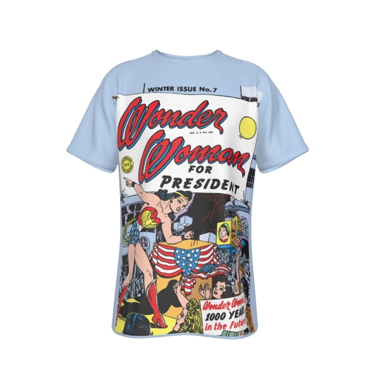 WONDER WOMAN 7 ALL OVER PRINT SHIRT AND TANK - WW FOR PRES