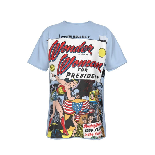 WONDER WOMAN 7 ALL OVER PRINT SHIRT AND TANK - WW FOR PRES