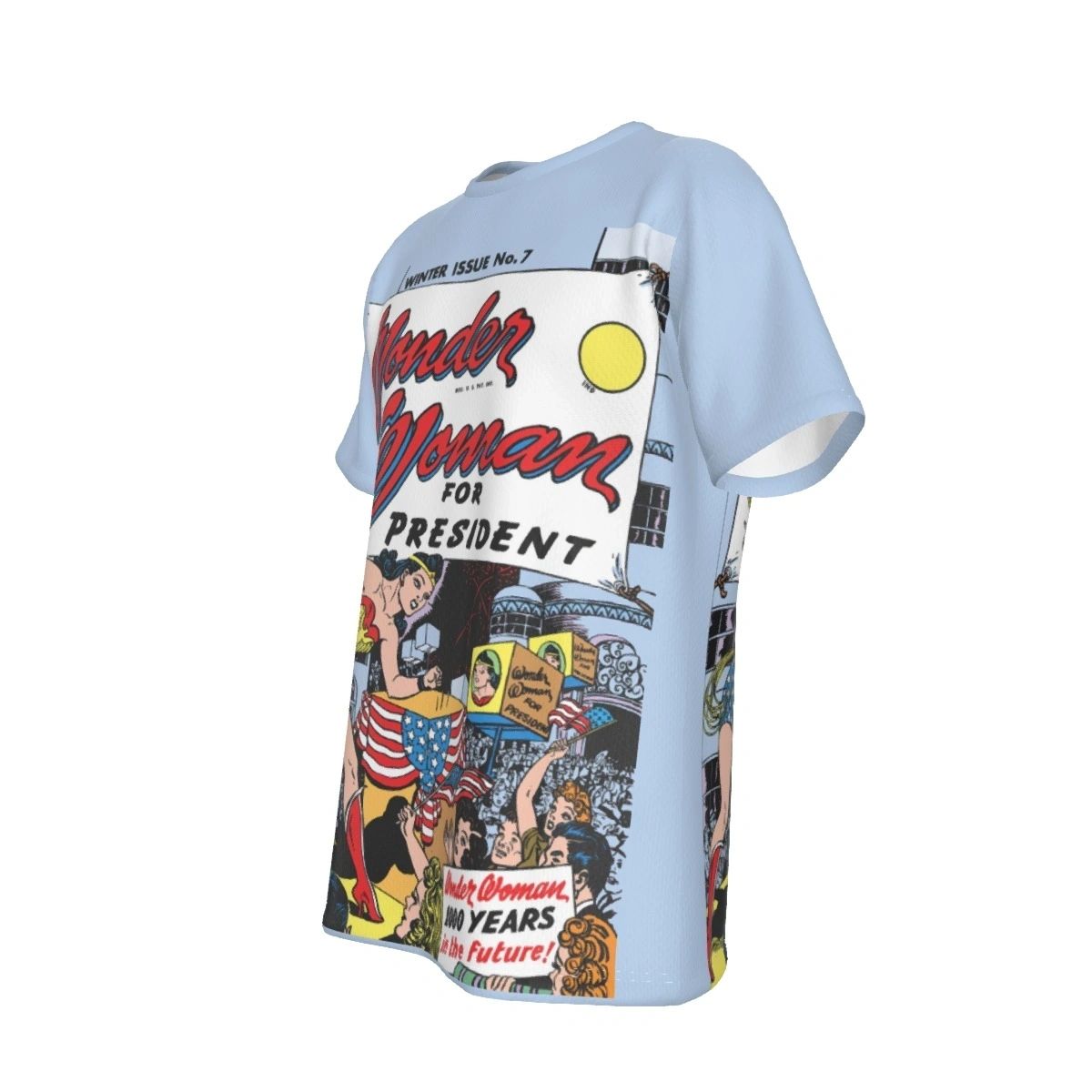 WONDER WOMAN 7 ALL OVER PRINT SHIRT AND TANK - WW FOR PRES