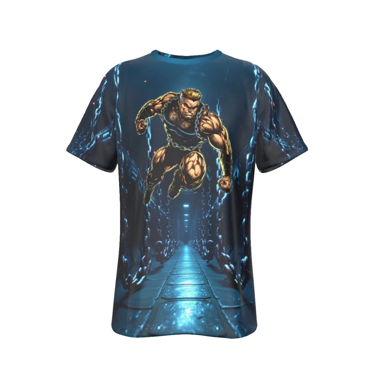 GRIMBOR THE CHAINSMAN READY ALL OVER PRINT SHIRT AND TANK