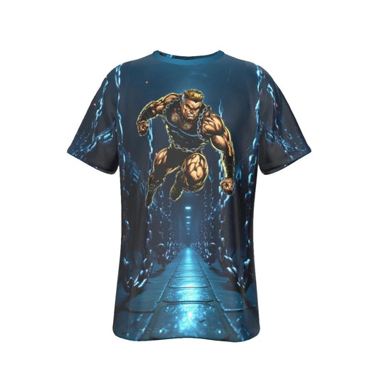 GRIMBOR THE CHAINSMAN READY ALL OVER PRINT SHIRT AND TANK