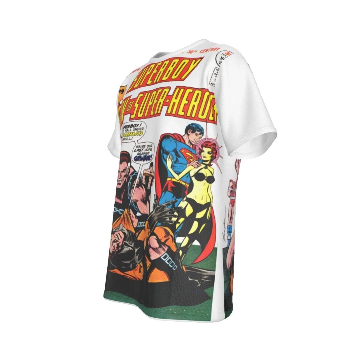 SUPERBOY 221 READY ALL OVER PRINT SHIRT AND TANK-GRIMBOR THE CHAINSMAN