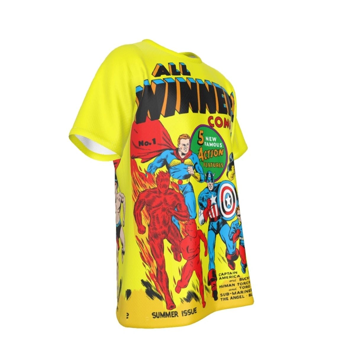 ALL WINNERS COMICS 1 ALL OVER PRINT SHIRT AND TANK