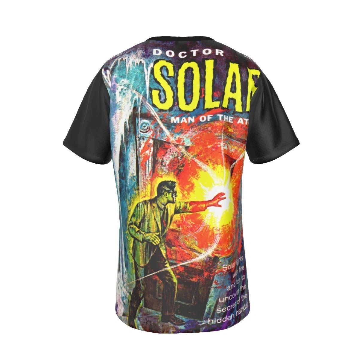 DR SOLAR- MAN OF THE ATOM 3 ALL OVER PRINT SHIRT AND TANK
