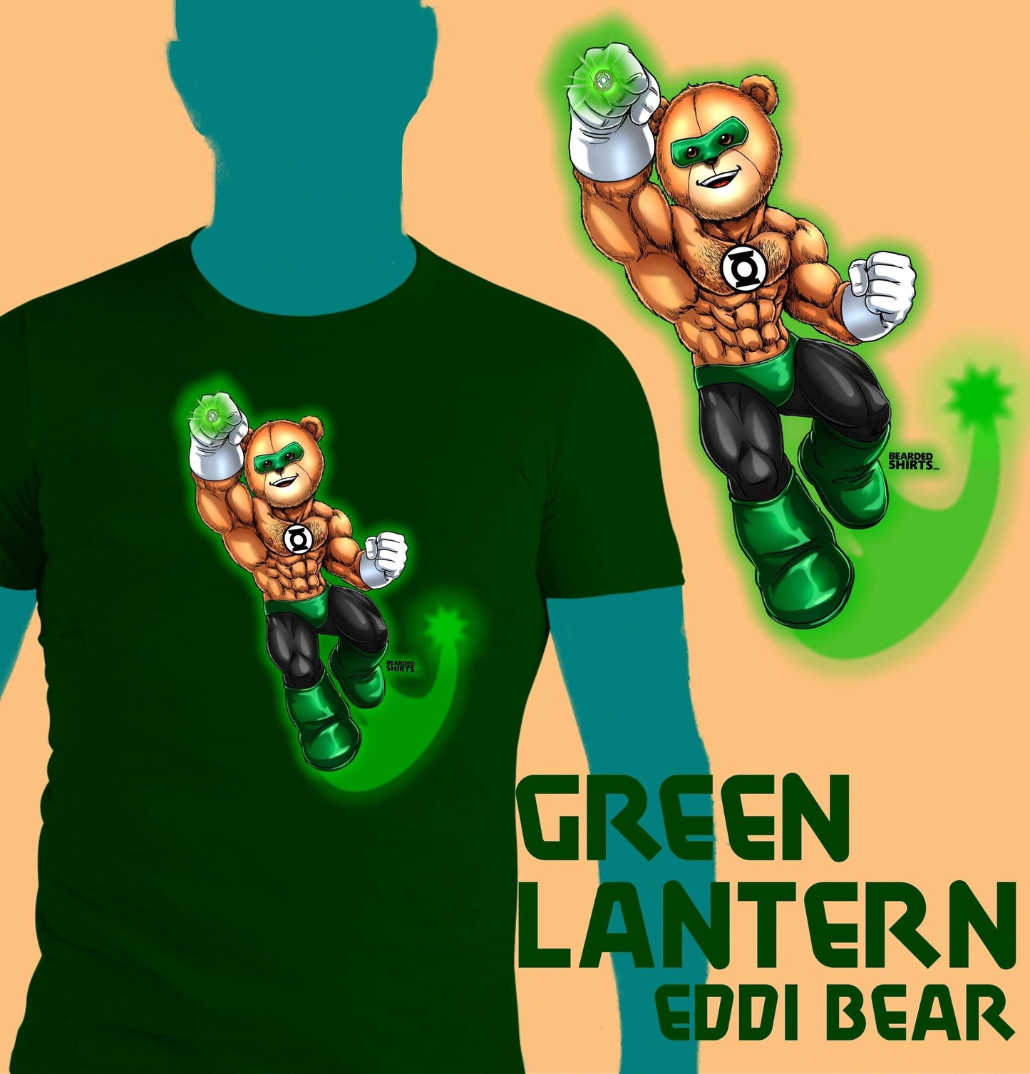 Green Lantern Eddi Bear Shirt