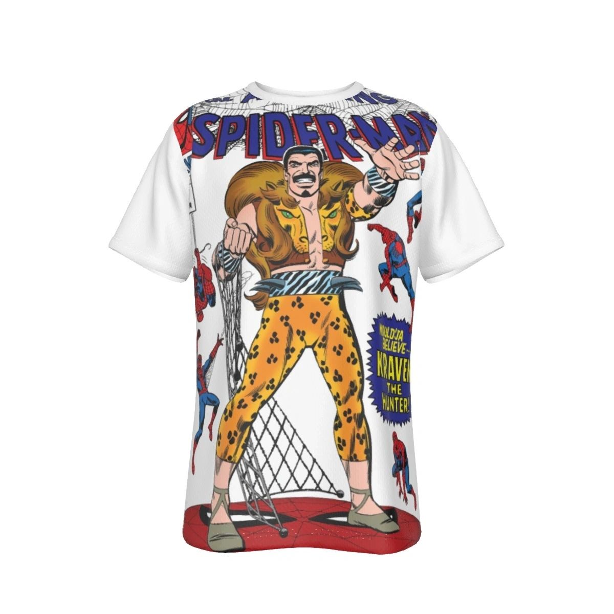 AMAZING SPIDER-MAN 47 ALL OVER PRINT SHIRT AND TANK - KRAVEN