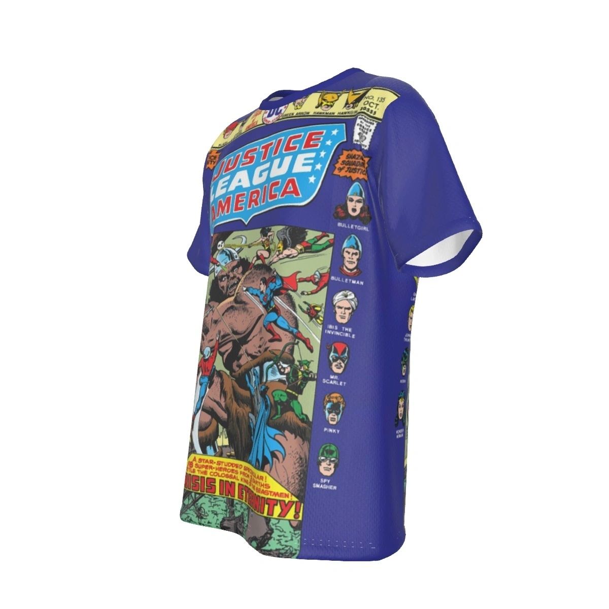 JLA 135 ALL OVER PRINT SHIRT AND TANK - MICHAEL TURNER ART - KING KULL OTO BINDER