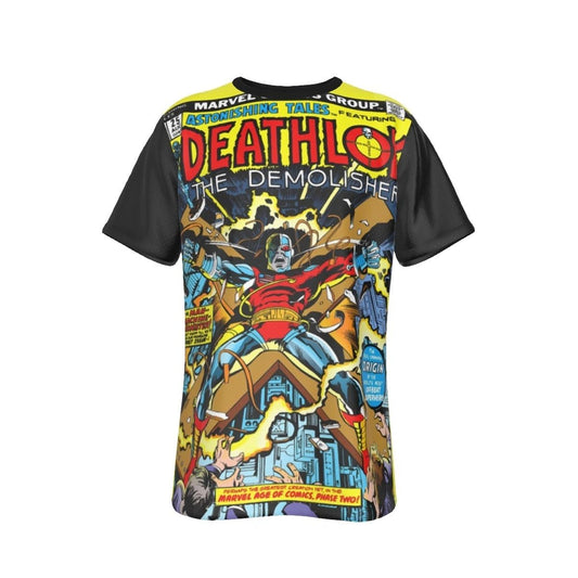 ASTONISHING TALES 25 WITH DEATHLOK ALL OVER PRINT SHIRT AND TANK