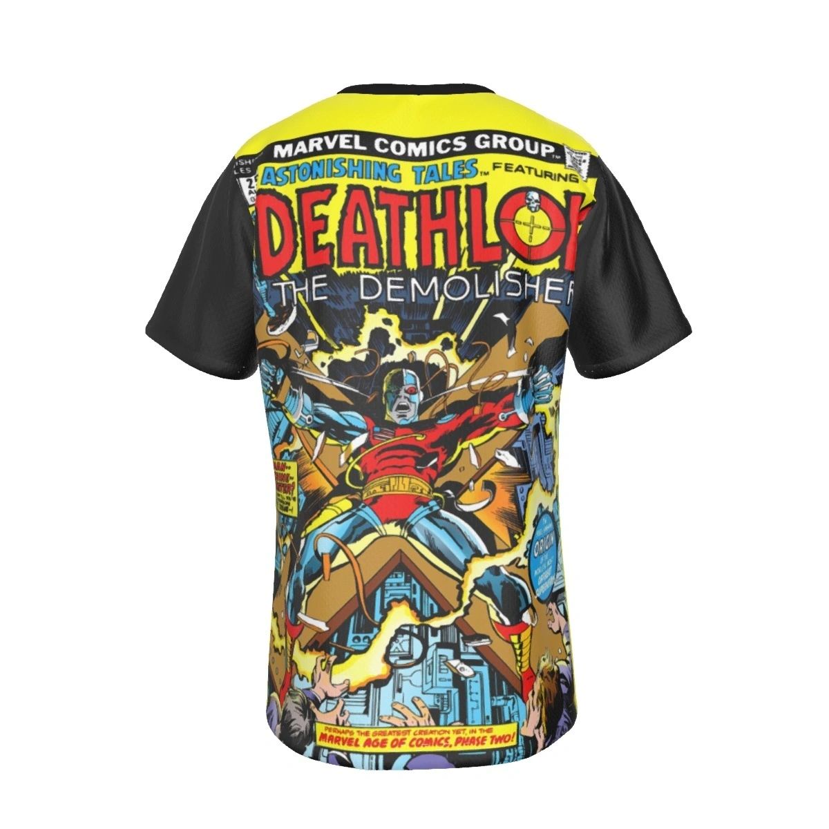 ASTONISHING TALES 25 WITH DEATHLOK ALL OVER PRINT SHIRT AND TANK
