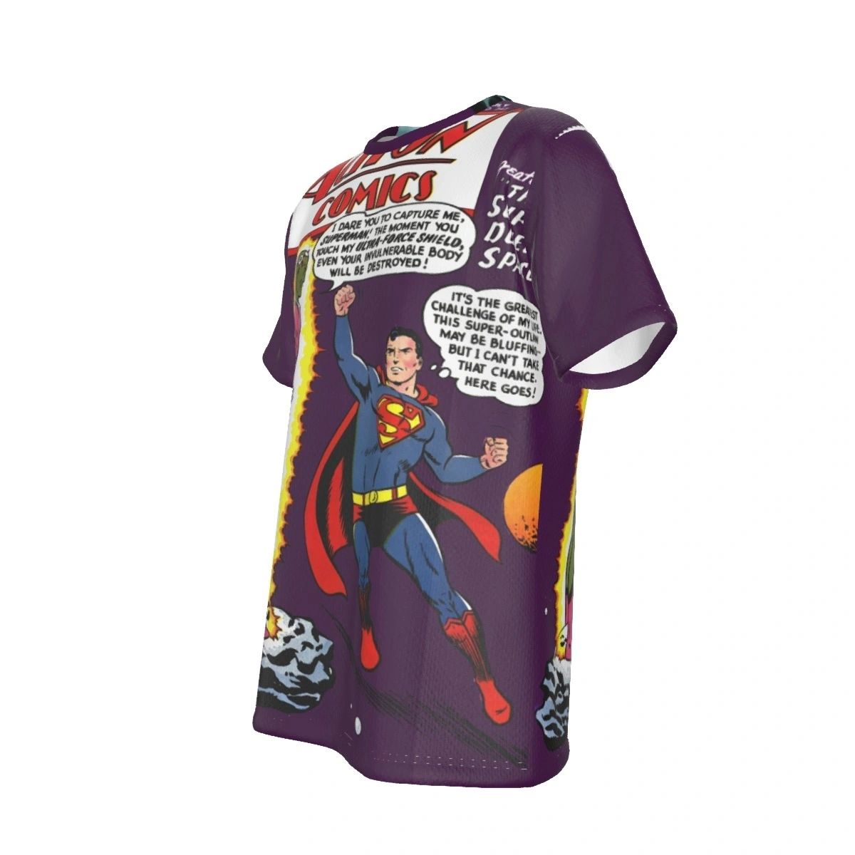 ACTION 242 ALL OVER PRINT SHIRT AND TANK - BRAINIAC