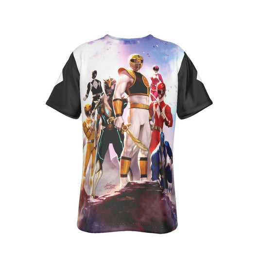 POWER RANGERS MIGHTY MORPHIN 1 ALL OVER PRINT SHIRT AND TANK