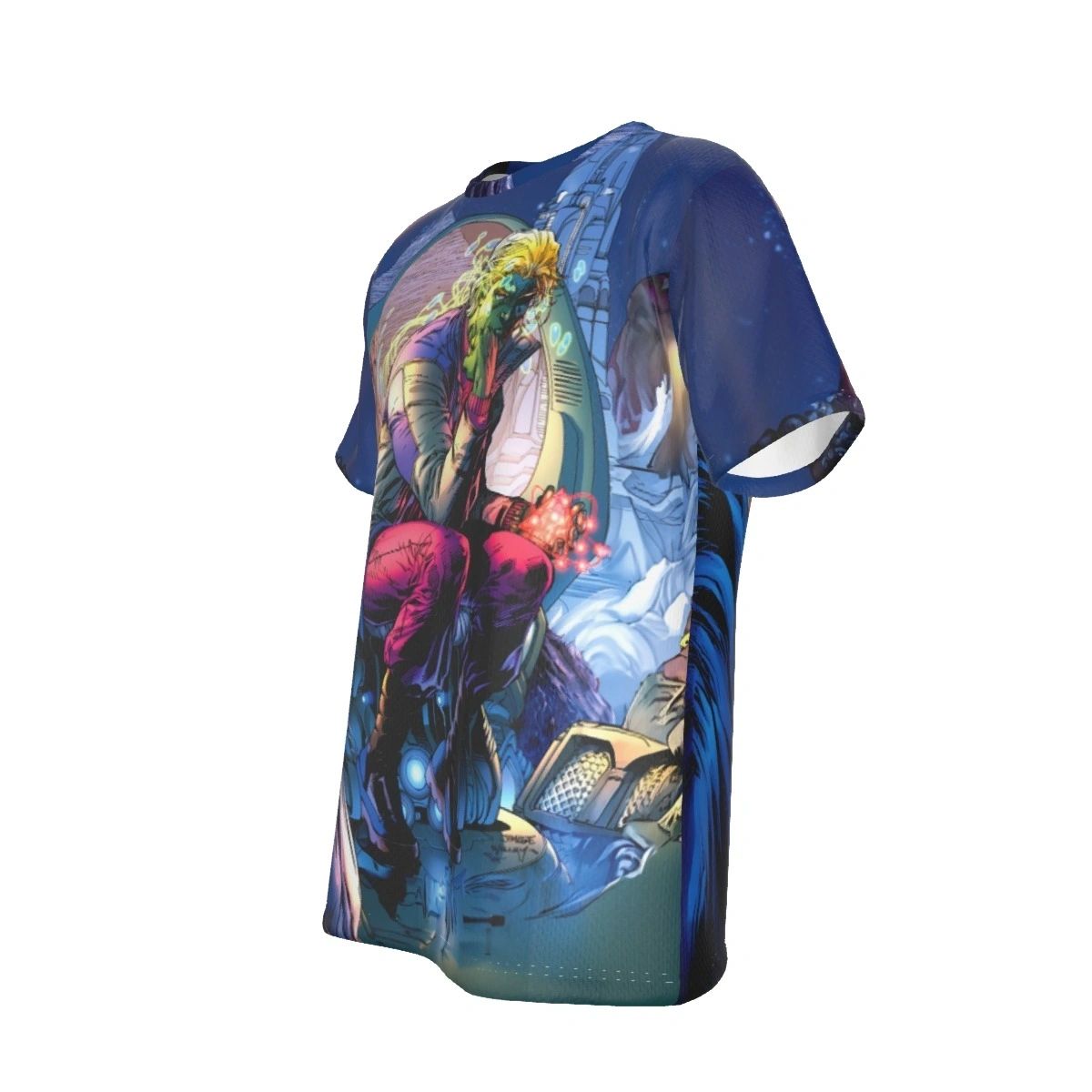 BRAINIAC 5 ALL OVER PRINT SHIRT AND TANK - JIM LEE