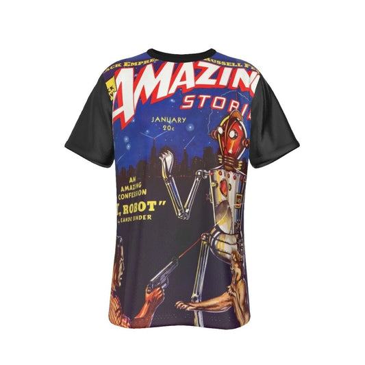AMAZING STORIES 1 ALL OVER PRINT SHIRT AND TANK -OTO BINDER