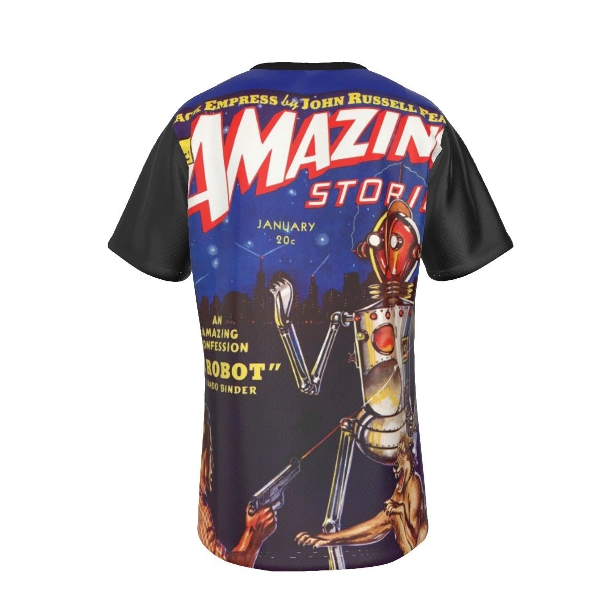 AMAZING STORIES 1 ALL OVER PRINT SHIRT AND TANK -OTO BINDER