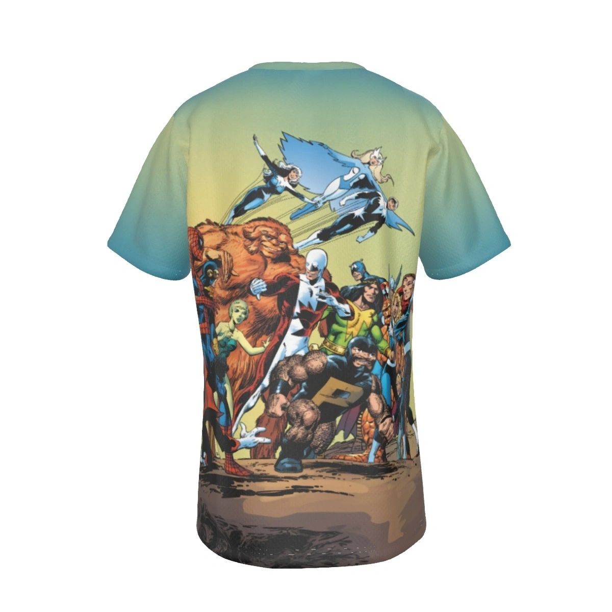 CLASSIC ALPHA FLIGHT 1 ALL OVER PRINT SHIRT AND TANK