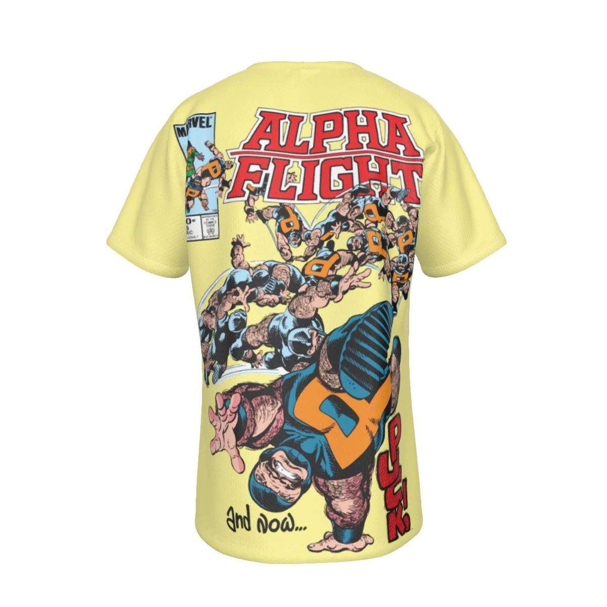 CLASSIC ALPHA FLIGHT PUCK ALL OVER PRINT SHIRT AND TANK
