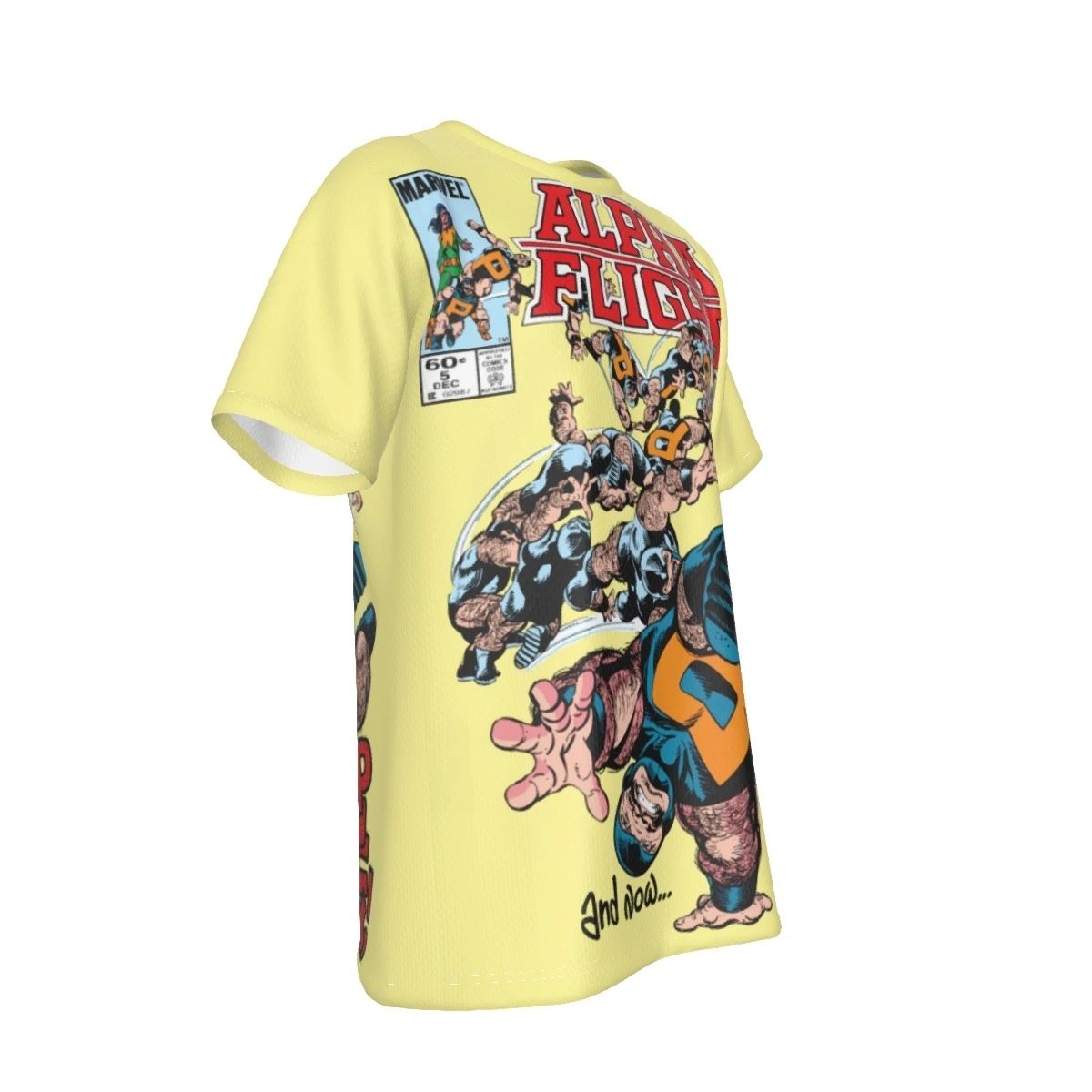 CLASSIC ALPHA FLIGHT PUCK ALL OVER PRINT SHIRT AND TANK