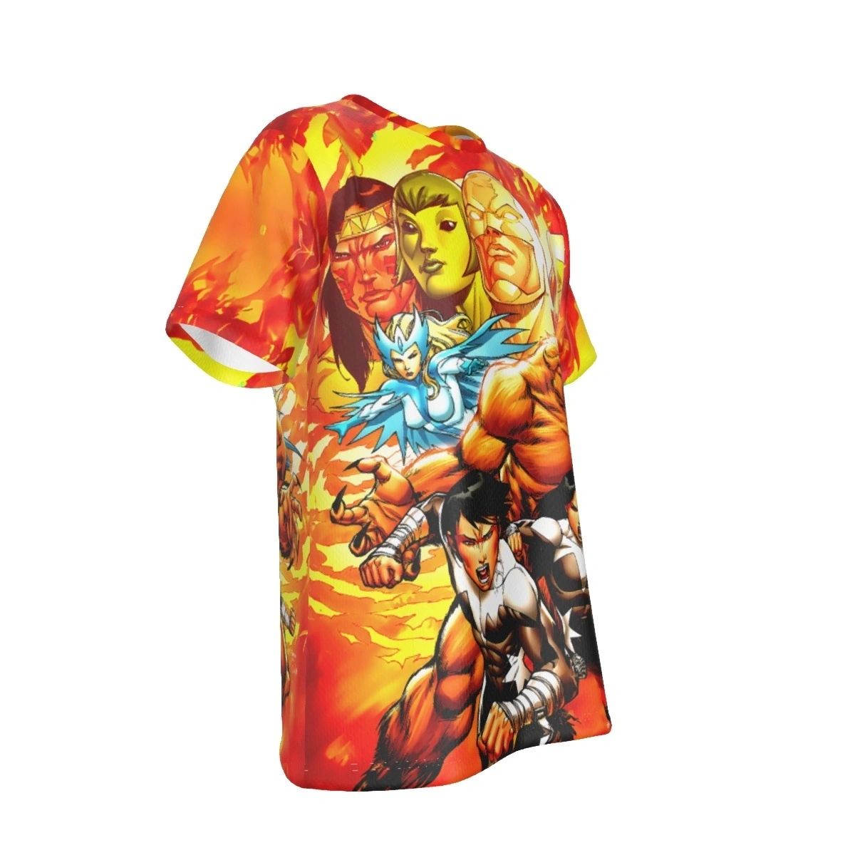 CLASSIC ALPHA FLIGHT CHAOS WAR ALL OVER PRINT SHIRT AND TANK