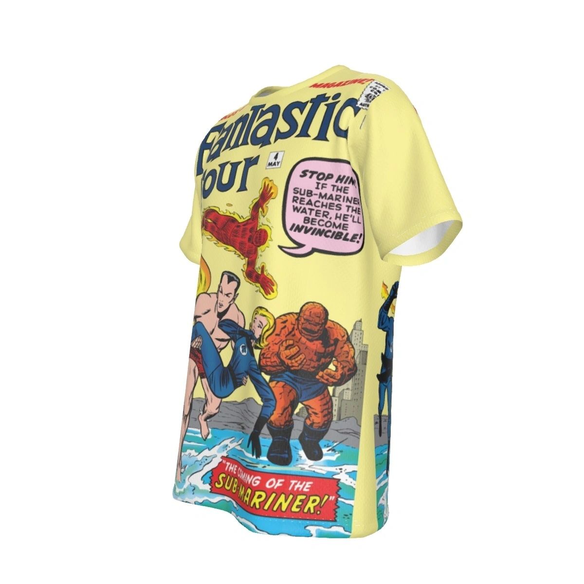 FANTASTIC FOUR 4 ALL OVER PRINT SHIRT AND TANK