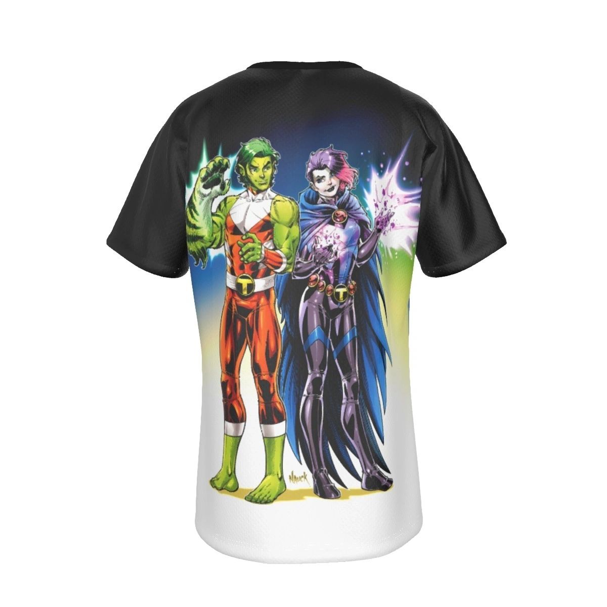 BEAST BOY WITH RAVEN ALL OVER PRINT SHIRT AND TANK