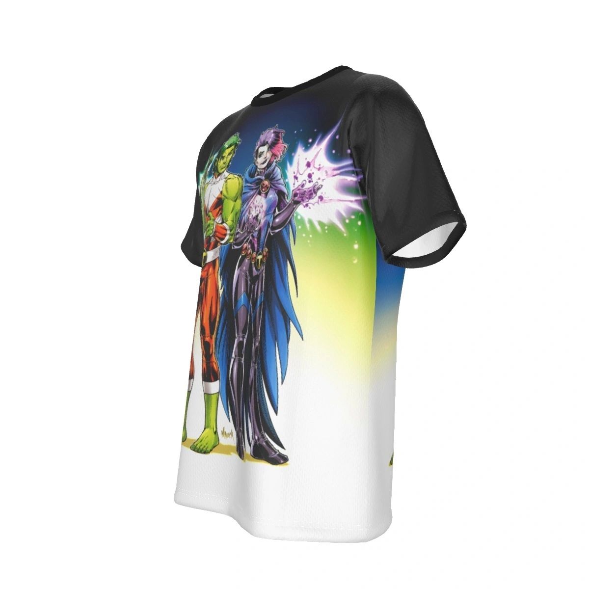 BEAST BOY WITH RAVEN ALL OVER PRINT SHIRT AND TANK