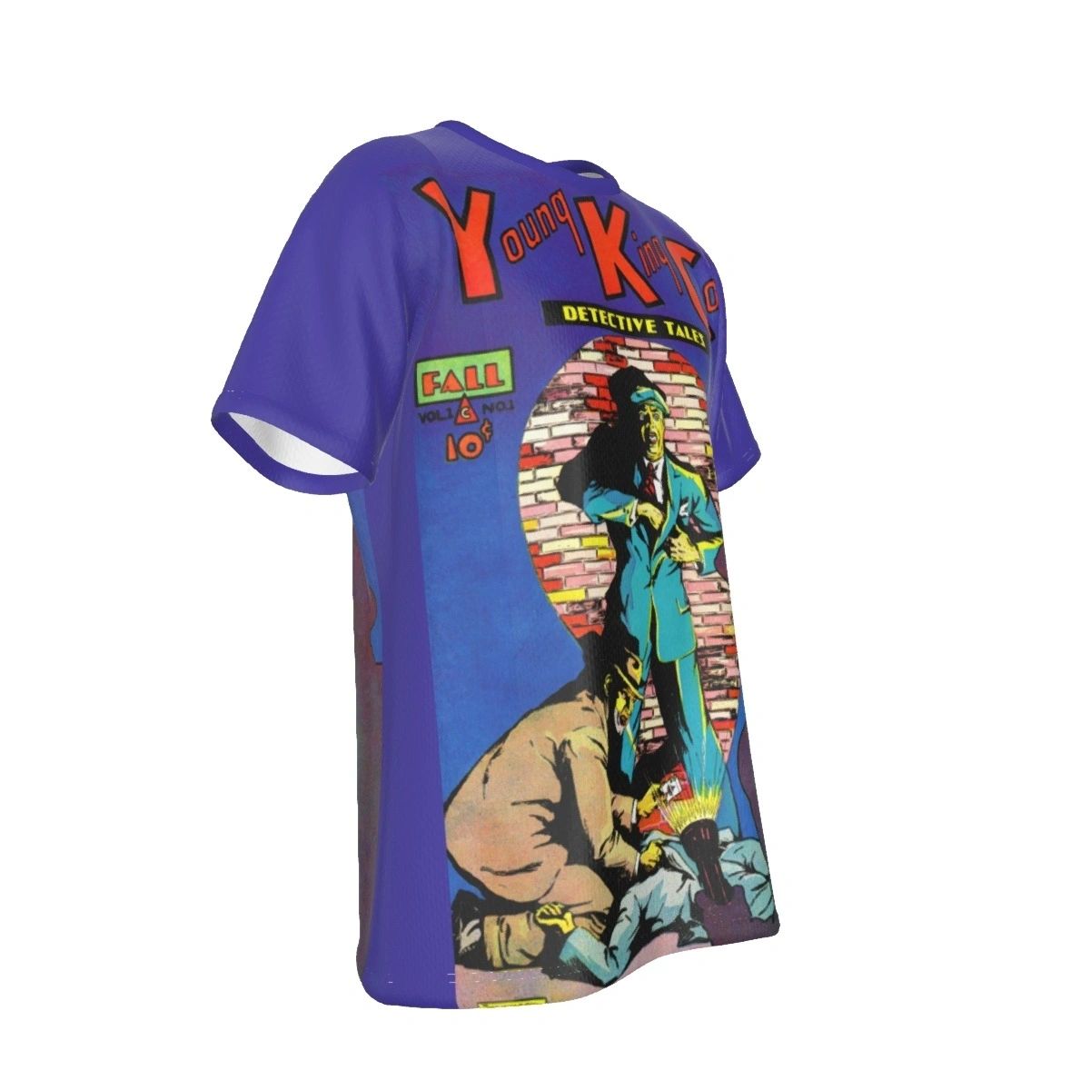 YOUNG KING COLE DETECTIVE STORIES 1 ALL OVER PRINT SHIRT AND TANK
