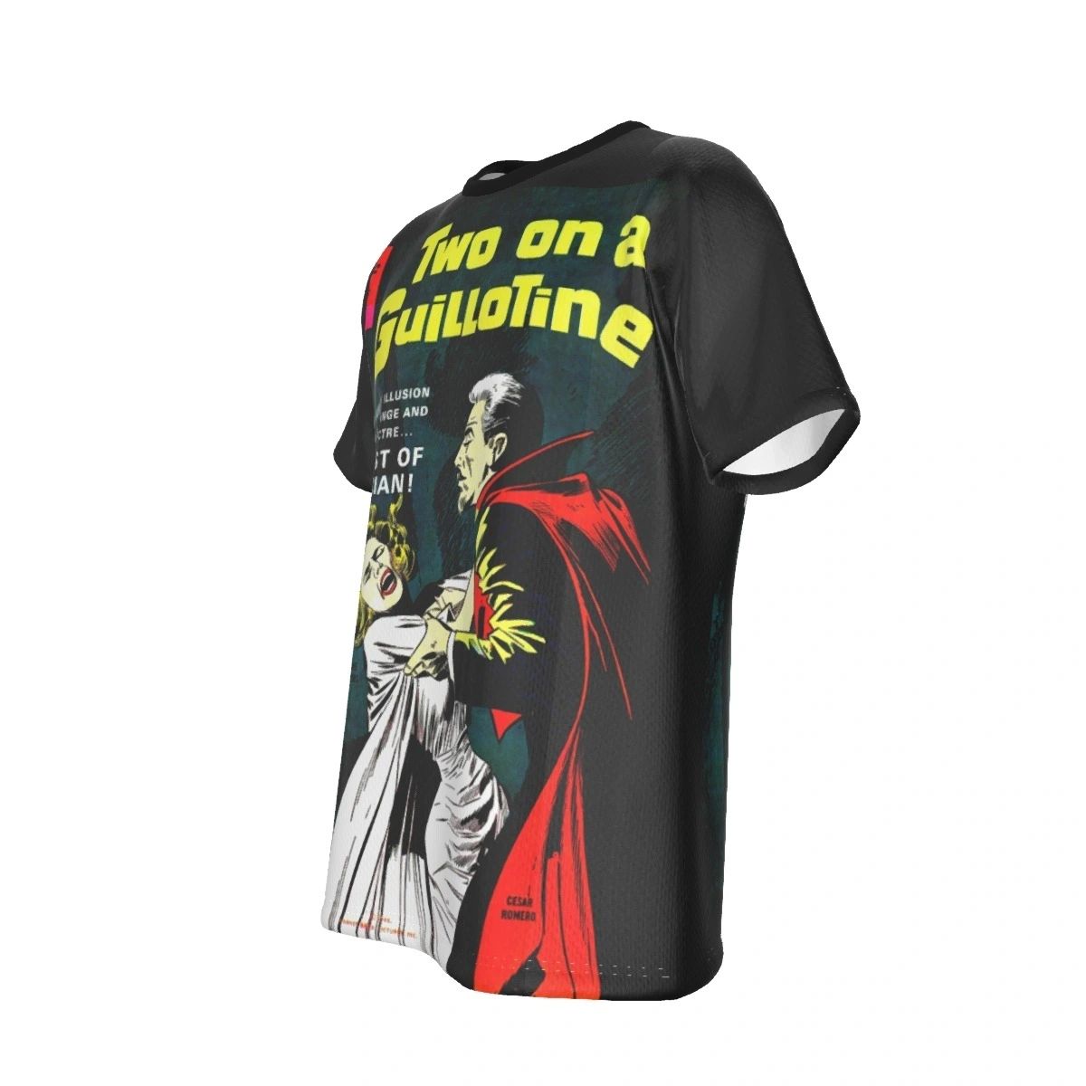TWO ON A GUILLOTINE ALL OVER PRINT SHIRT AND TANK