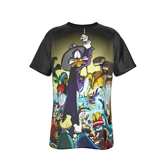 DARKWING DUCK 3 ALL OVER PRINT SHIRT AND TANK