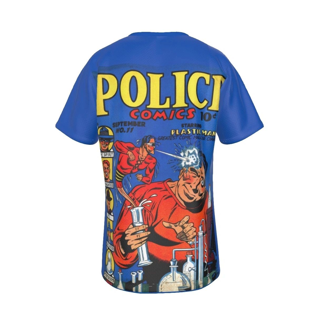 POLICE COMICS 11 ALL OVER PRINT SHIRT AND TANK - 1ST THE SPIRIT