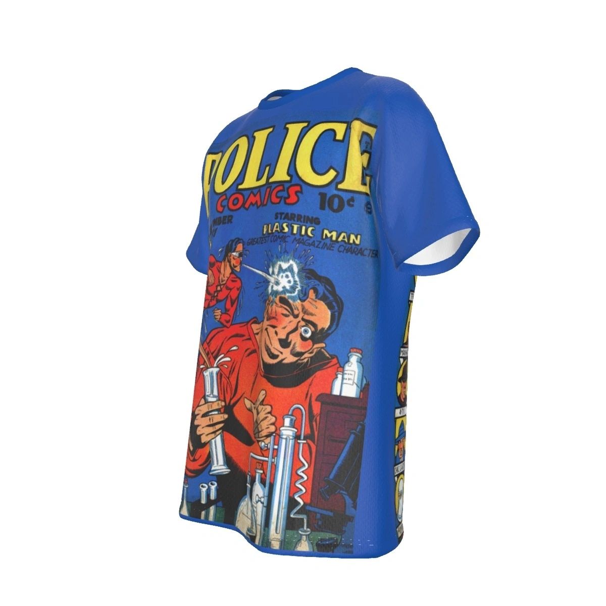 POLICE COMICS 11 ALL OVER PRINT SHIRT AND TANK - 1ST THE SPIRIT