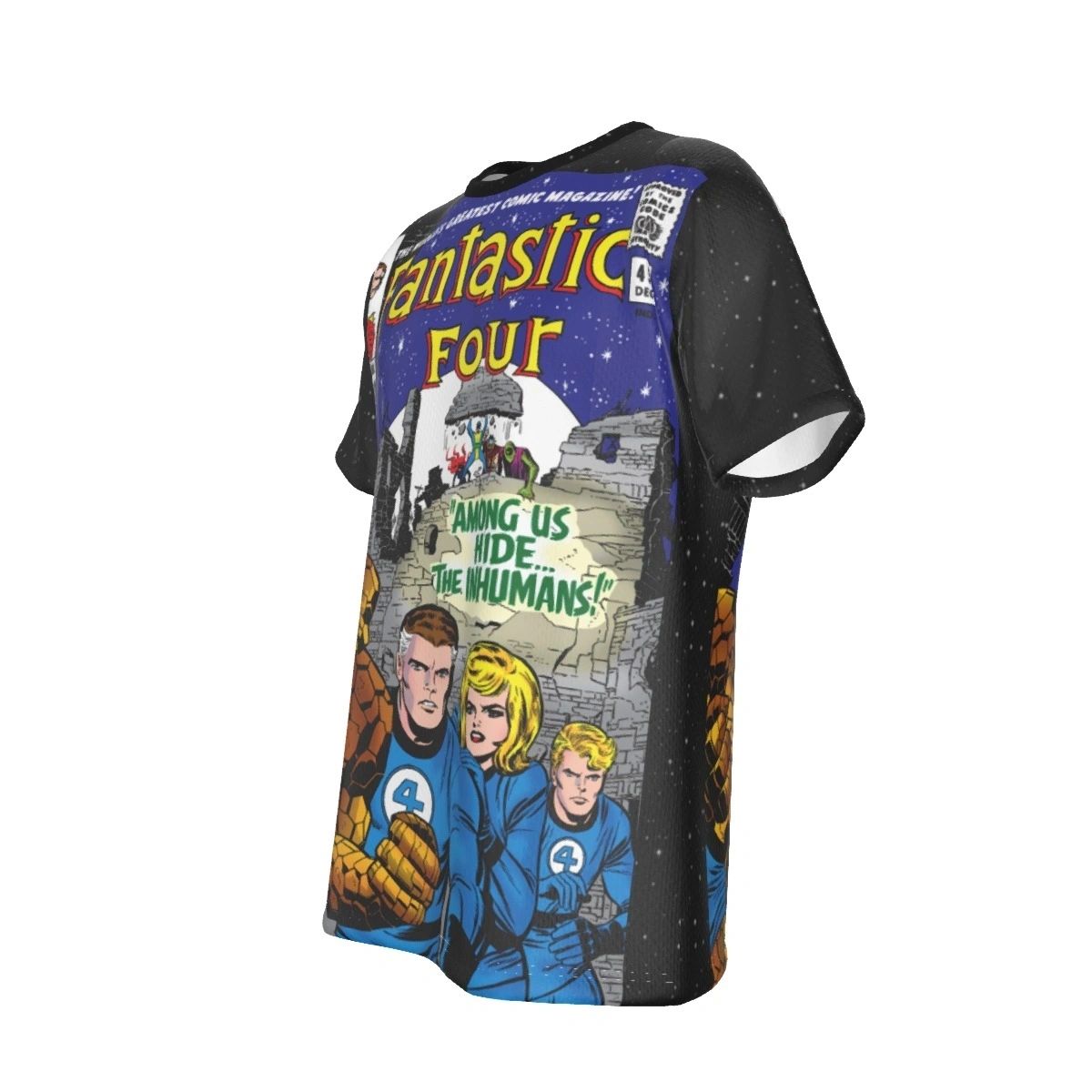 FANTASTIC FOUR 45 ALL OVER PRINT SHIRT AND TANK-XMEN -1ST INHUMANS