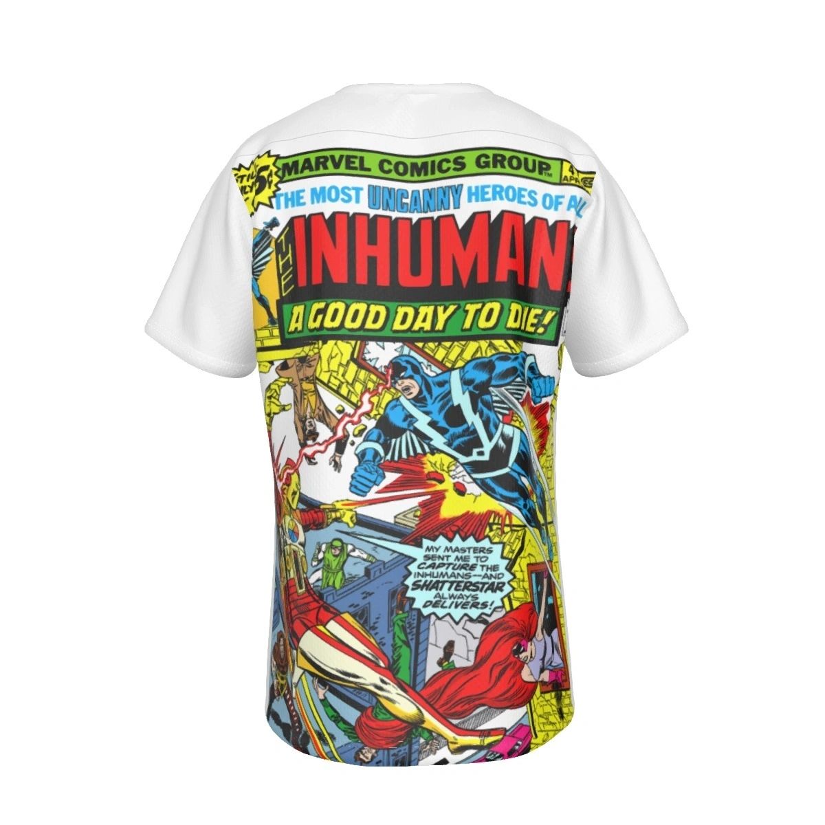 INHUMANS 4 ALL OVER PRINT SHIRT AND TANK