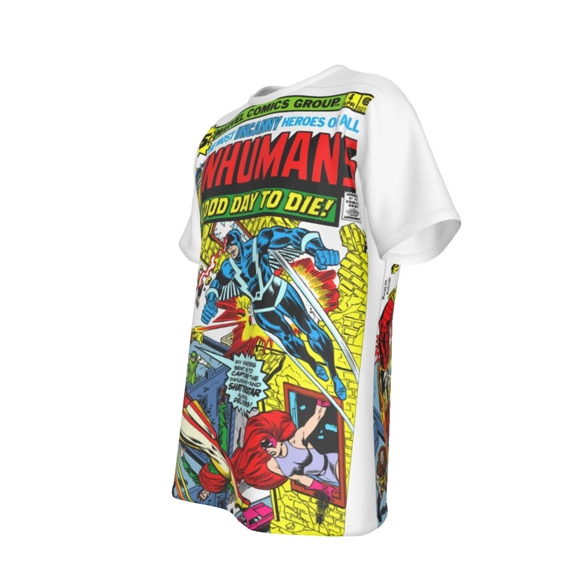 INHUMANS 4 ALL OVER PRINT SHIRT AND TANK