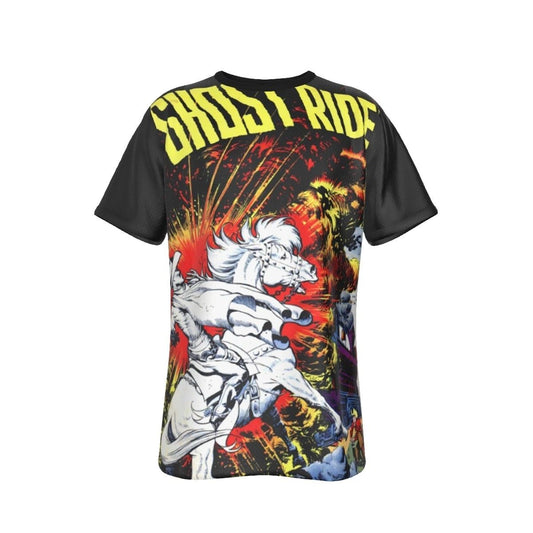 GHOST RIDER 3 ALL OVER PRINT SHIRT AND TANK -FRANK FRAZETTA ART