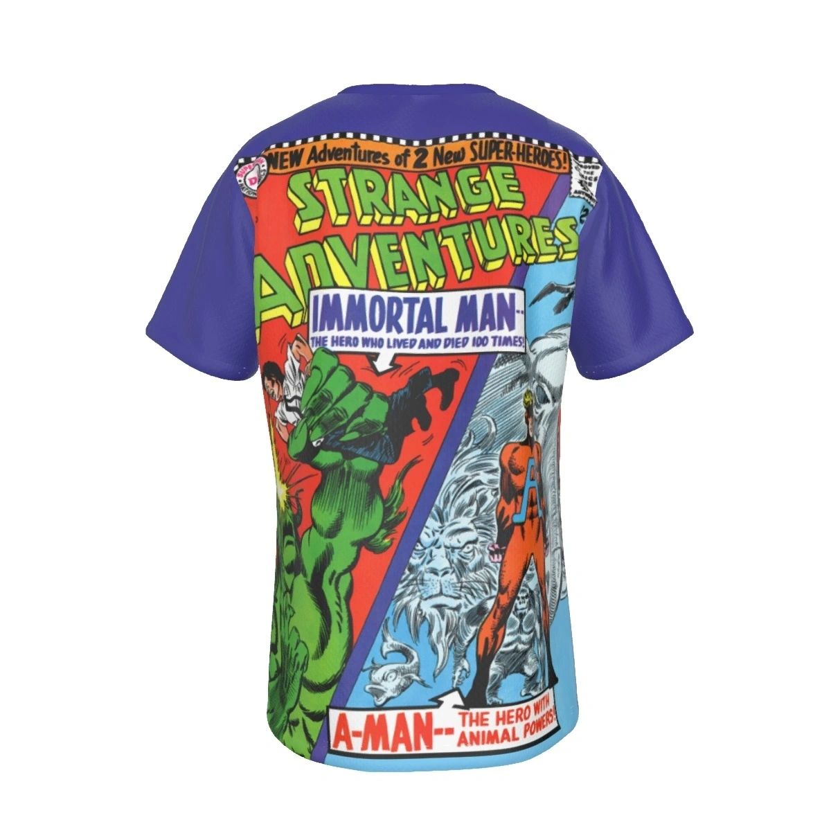 STRANGE ADVENTURES 190 ALL OVER PRINT SHIRT AND TANK