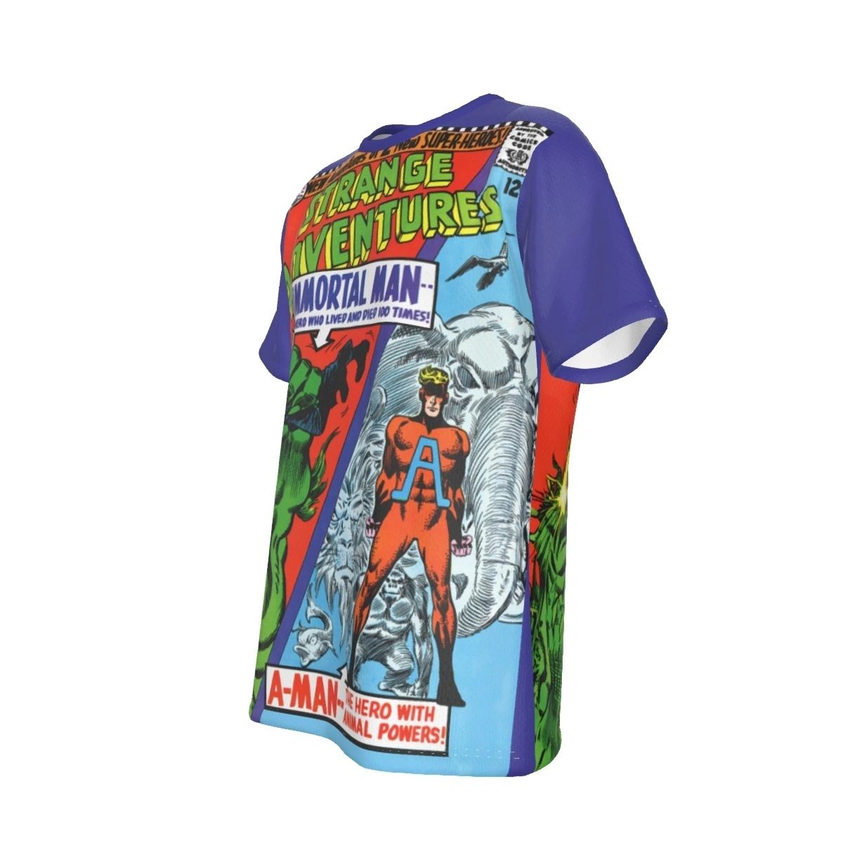 STRANGE ADVENTURES 190 ALL OVER PRINT SHIRT AND TANK