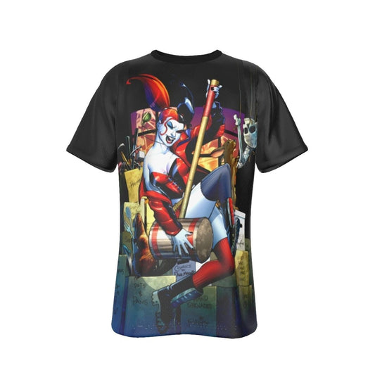 HARLEY 1 MALLET GUITAR ALL OVER PRINT SHIRT AND TANK - AMANDA CONNER ART