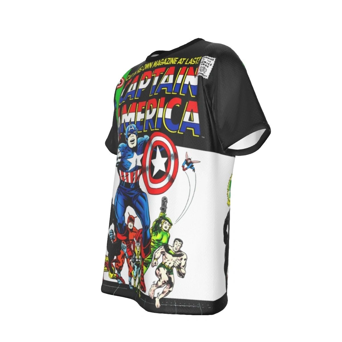CAPTAIN AMERICA 100 ALL OVER PRINT SHIRT AND TANK