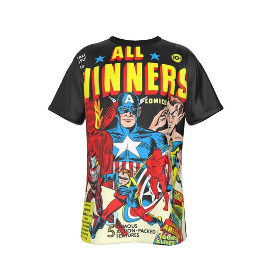 ALL WINNERS COMICS 2 ALL OVER PRINT SHIRT AND TANK