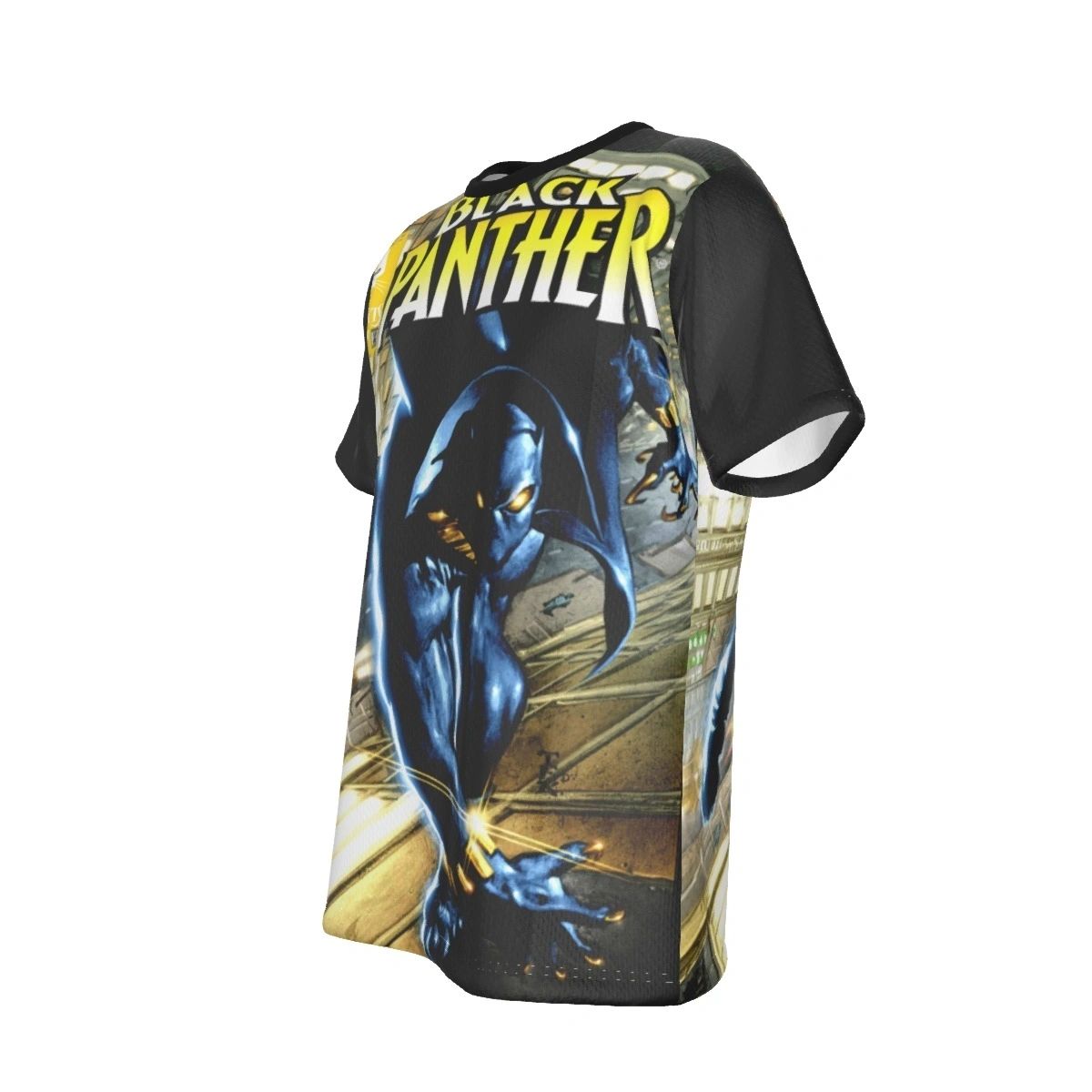 MARVEL KNIGHTS BLACK PANTHER 1 ALL OVER PRINT SHIRT AND TANK