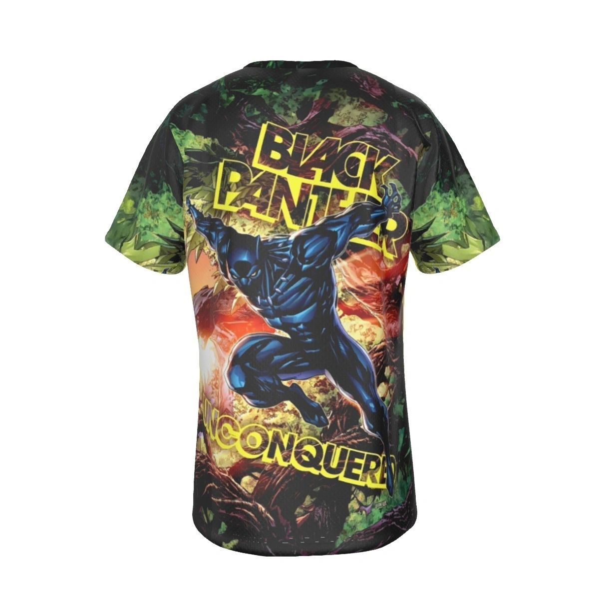 BLACK PANTHER UNCONQUERED ALL OVER PRINT SHIRT AND TANK